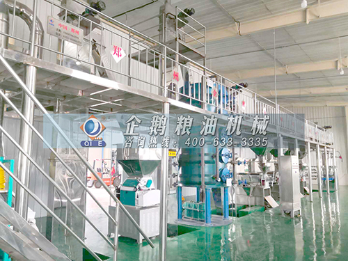 全自動(dòng)榨油機(jī)生產(chǎn)線